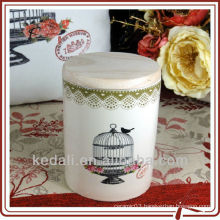 2013 new style ceramic tea canister